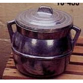 12 Oz. 3-1/2" Bean Pot With Lid MATTE